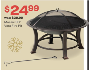 Academy Sports Outdoors Black Friday, Mosaic Kyrie Fire Pit