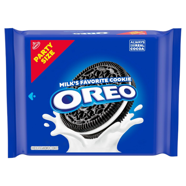 Oreo Party Size Chocolate Sandwich Cookies For $3 - Clark Deals