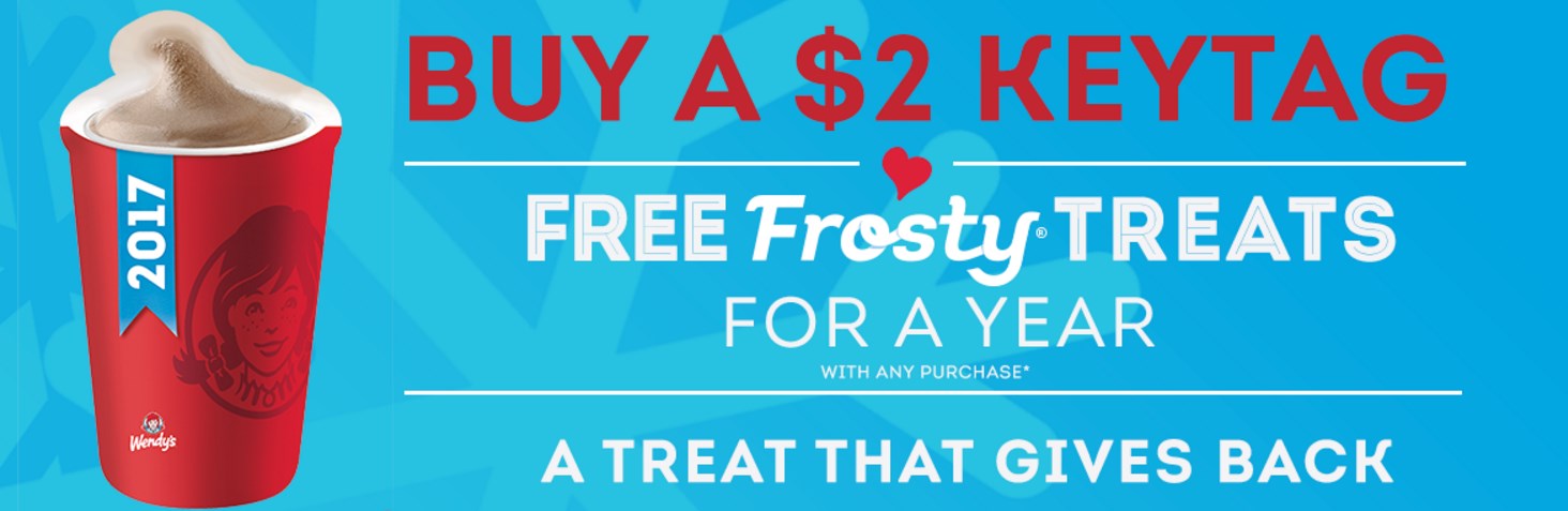 Get a year’s worth of Wendy’s Frostys for just $2