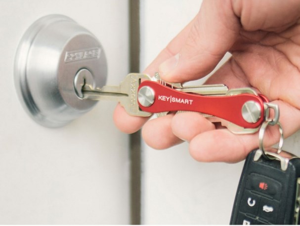 Save 52% on the KeySmart compact key organizer system (2 pack)