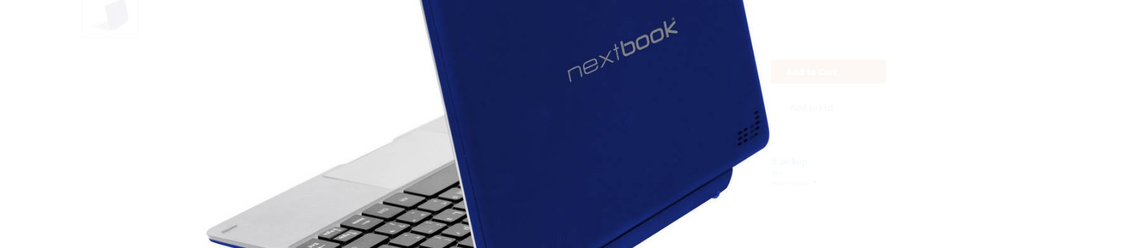 Nextbook Flexx 10.1â€³ 2-in-1 32GB tablet for $100