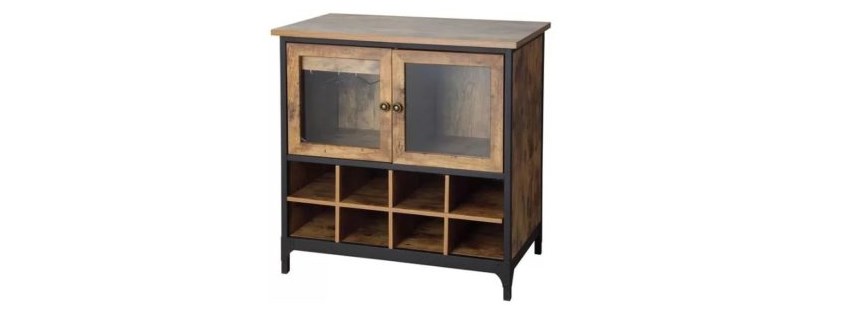 Better Homes and Gardens Rustic Country wine cabinet for $77