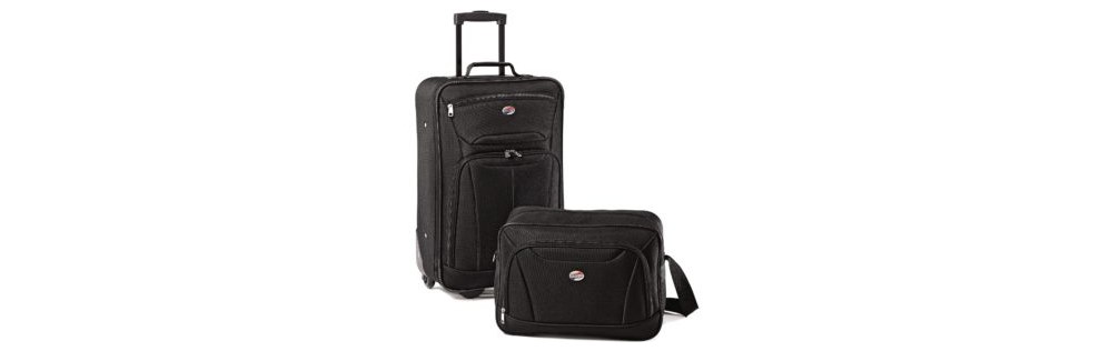 American Tourister Fieldbrook II 2-piece luggage set for $28.27
