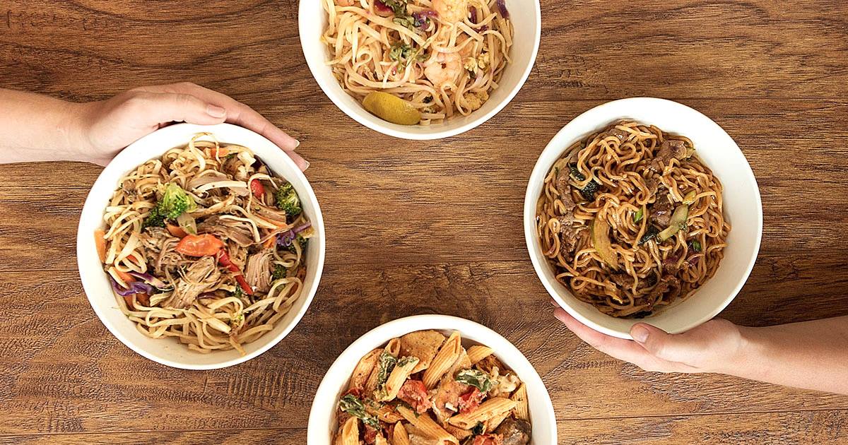Buy-one get-one free entrée coupon at Noodles & Company