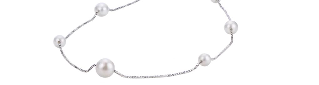 Today only: Imperial Pearl 36″ Station necklace for $44