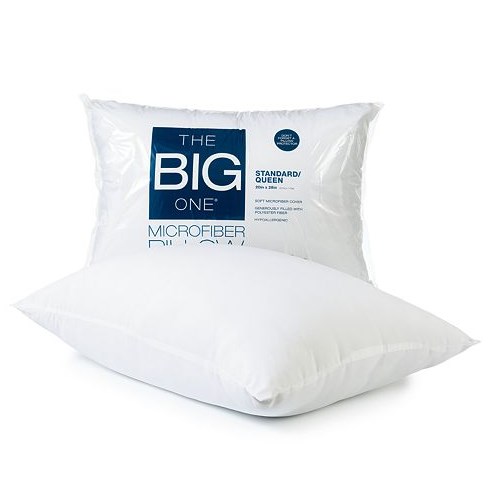 The Big One microfiber pillow for $3 at Kohl’s