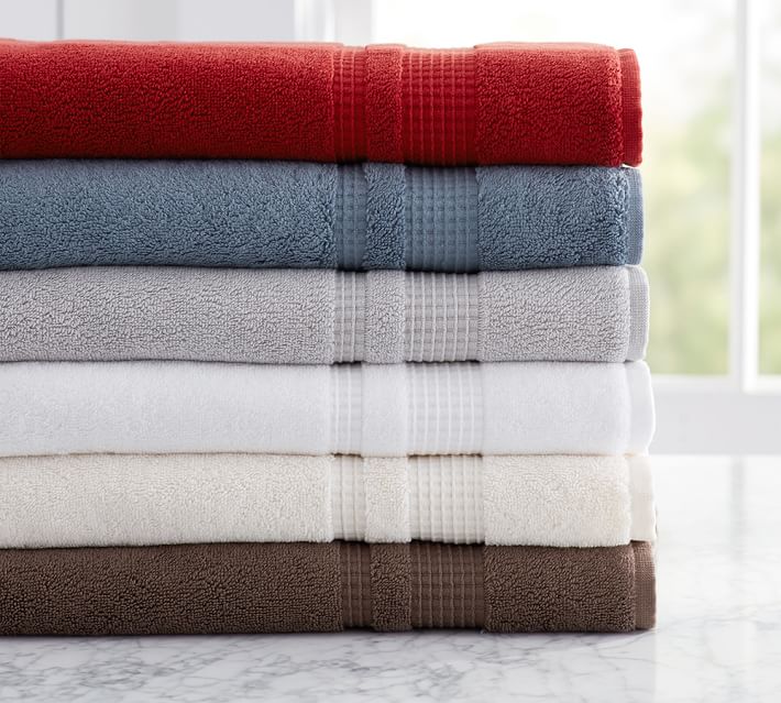 Pottery Barn 28″ x 55″ Turkish bath towels for $7 today only