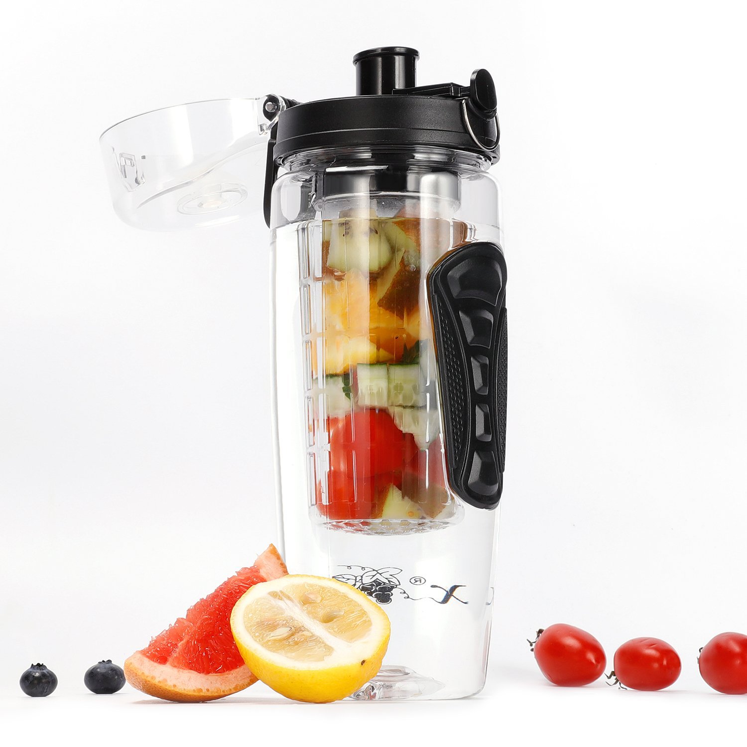 Gonex 32oz fruit infuser BPA free water bottle for $7