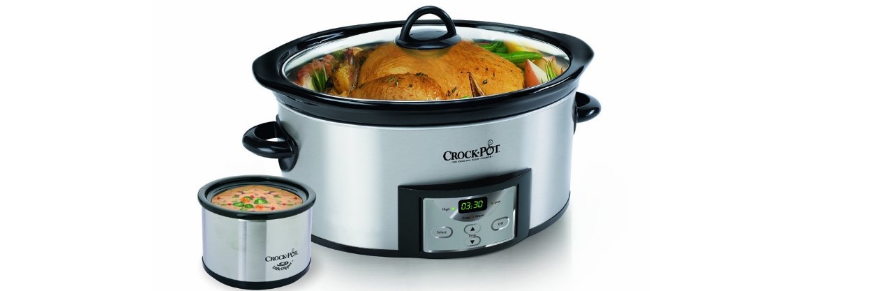 Prime Members: Crock-Pot 6-quart slow cooker with dipper for $30