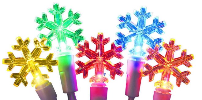 Holiday Living Christmas lights from $.34 at Lowe’s