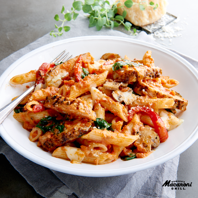 Take 25% off orders of $10+ at Macaroni Grill