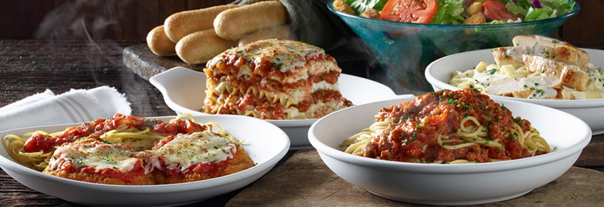 Get unlimited pasta at Olive Garden
