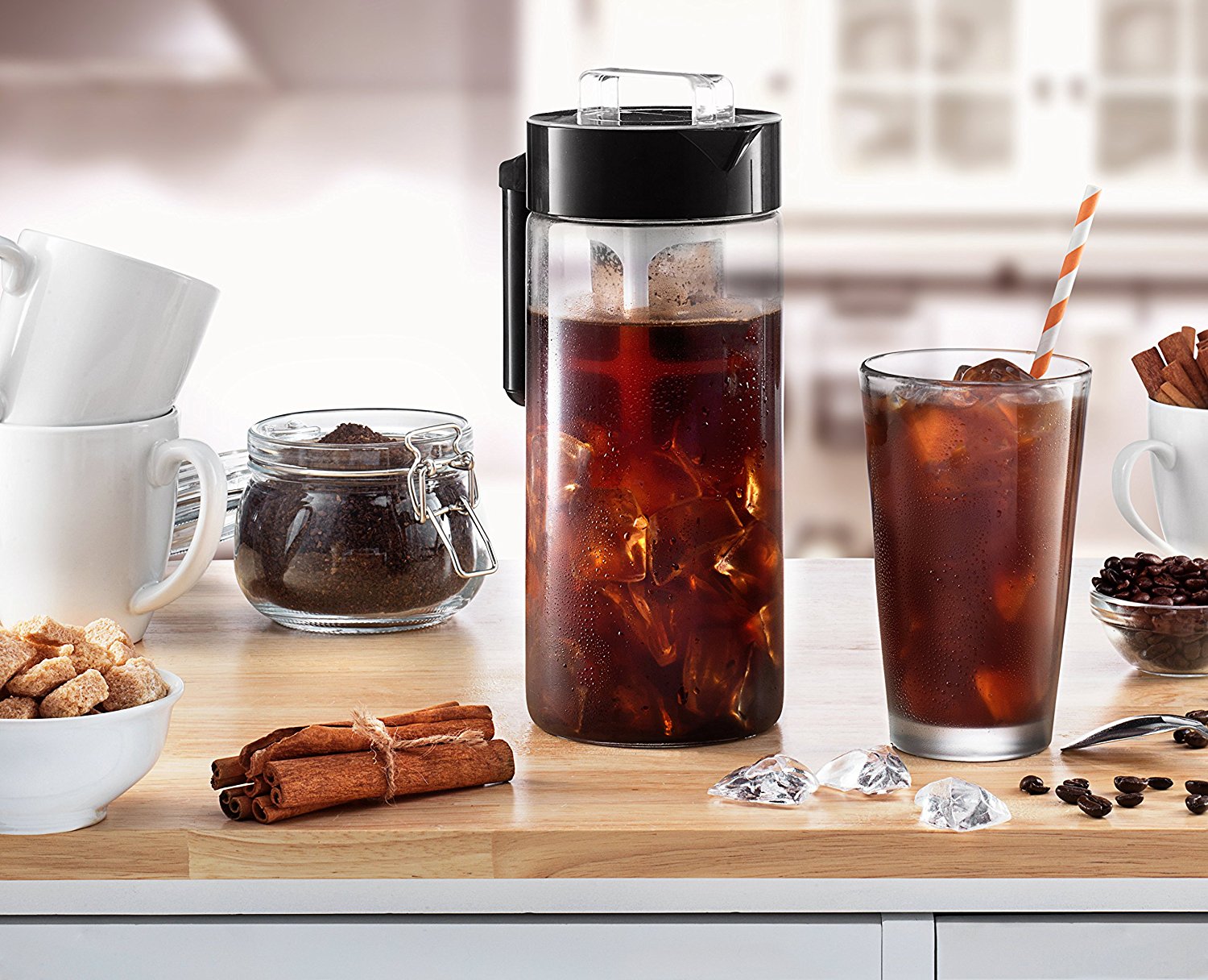 Francois et Mimi glass cold brew coffee maker for $10