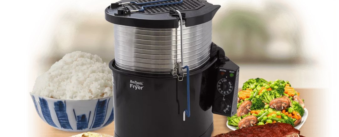 Ron Popeil 5-in-1 cooking system & turkey fryer for $35 today only