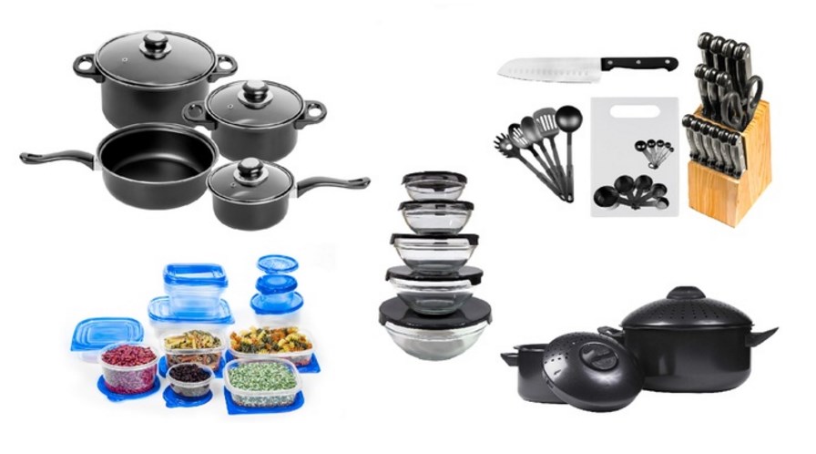 84-piece cookware kitchen set for $50, free shipping