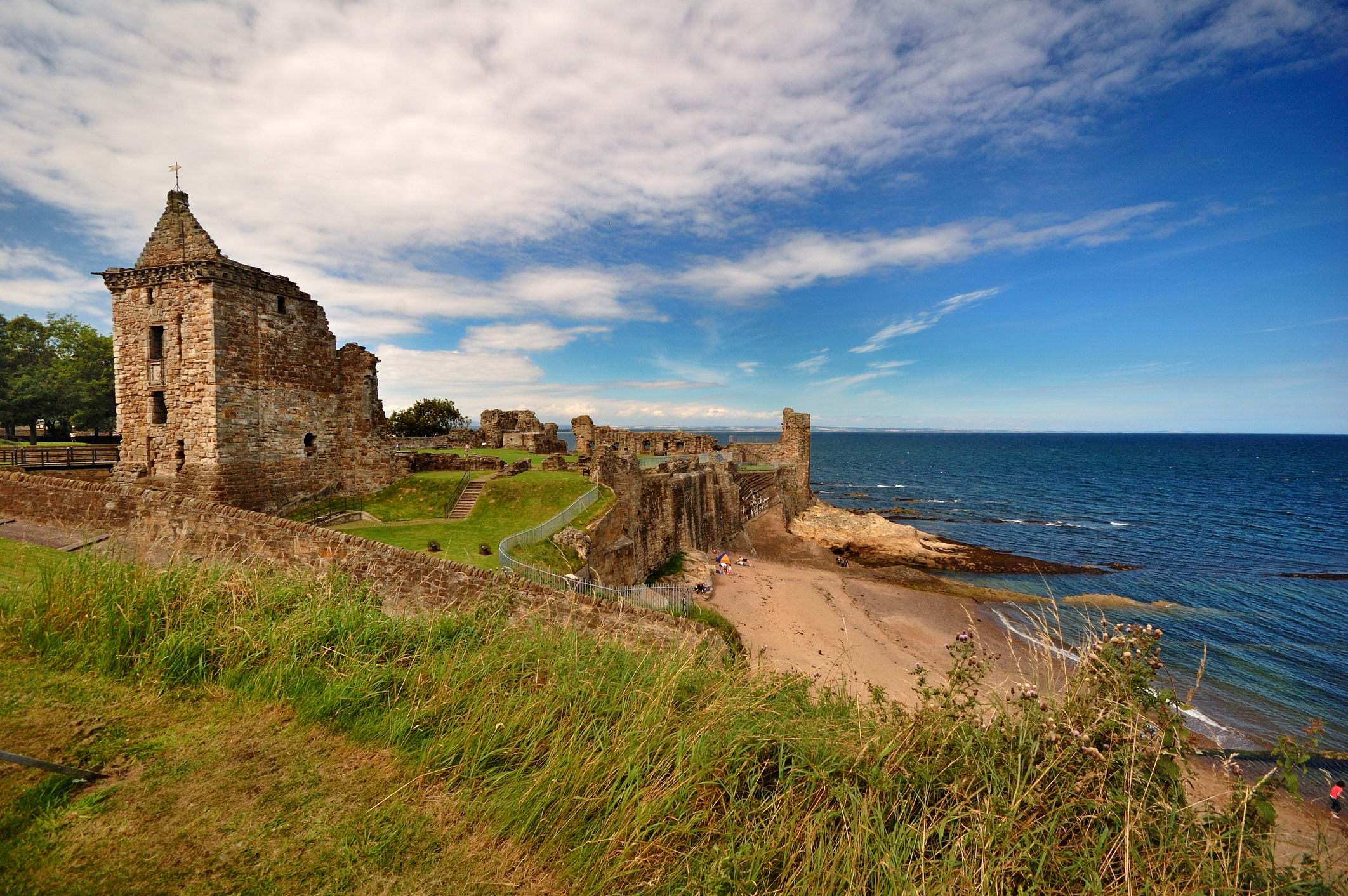 Flights to Scotland in the $400s and $500s round-trip