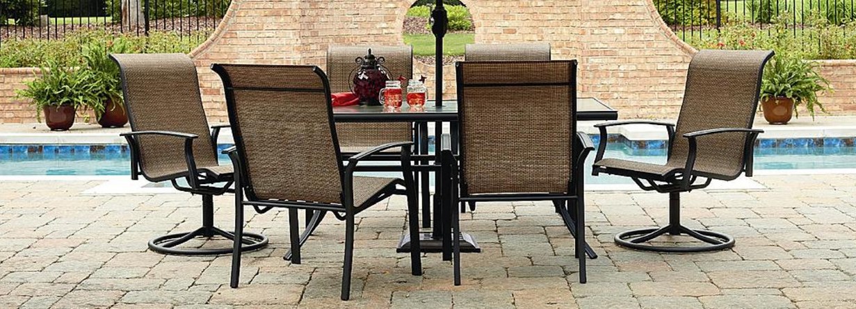 Garden Oasis Harrison 7-piece outdoor furniture set for $255 + $52 in points