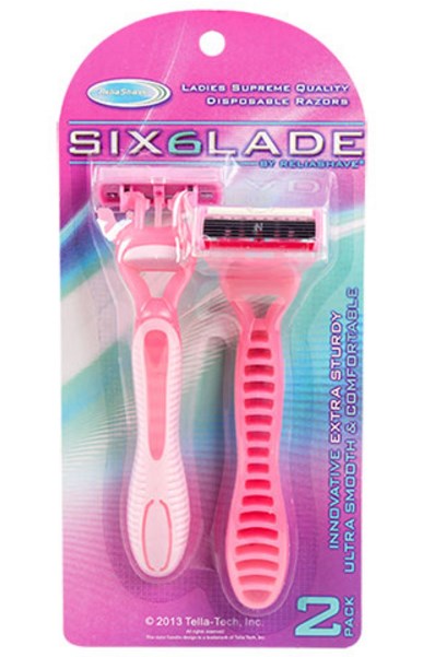 2 ReliaShave 6-blade men’s and women’s disposable razors for $1