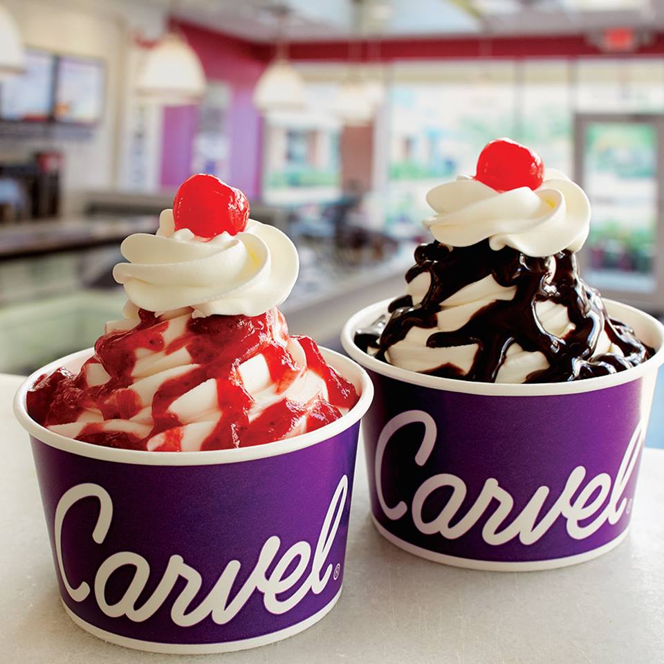 Carvel Ice Cream: Enjoy buy one, get one FREE sundaes on Wednesdays!