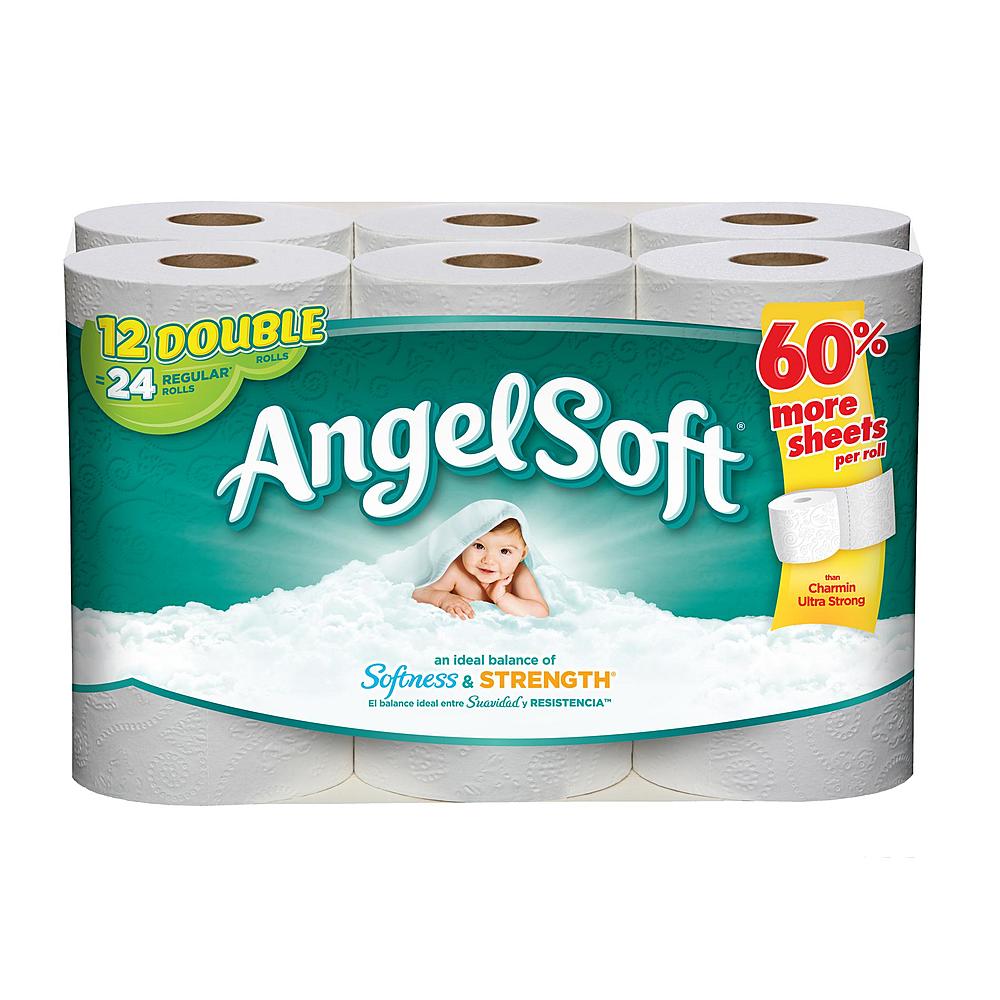 12-pack of Angel Soft double rolls for $4