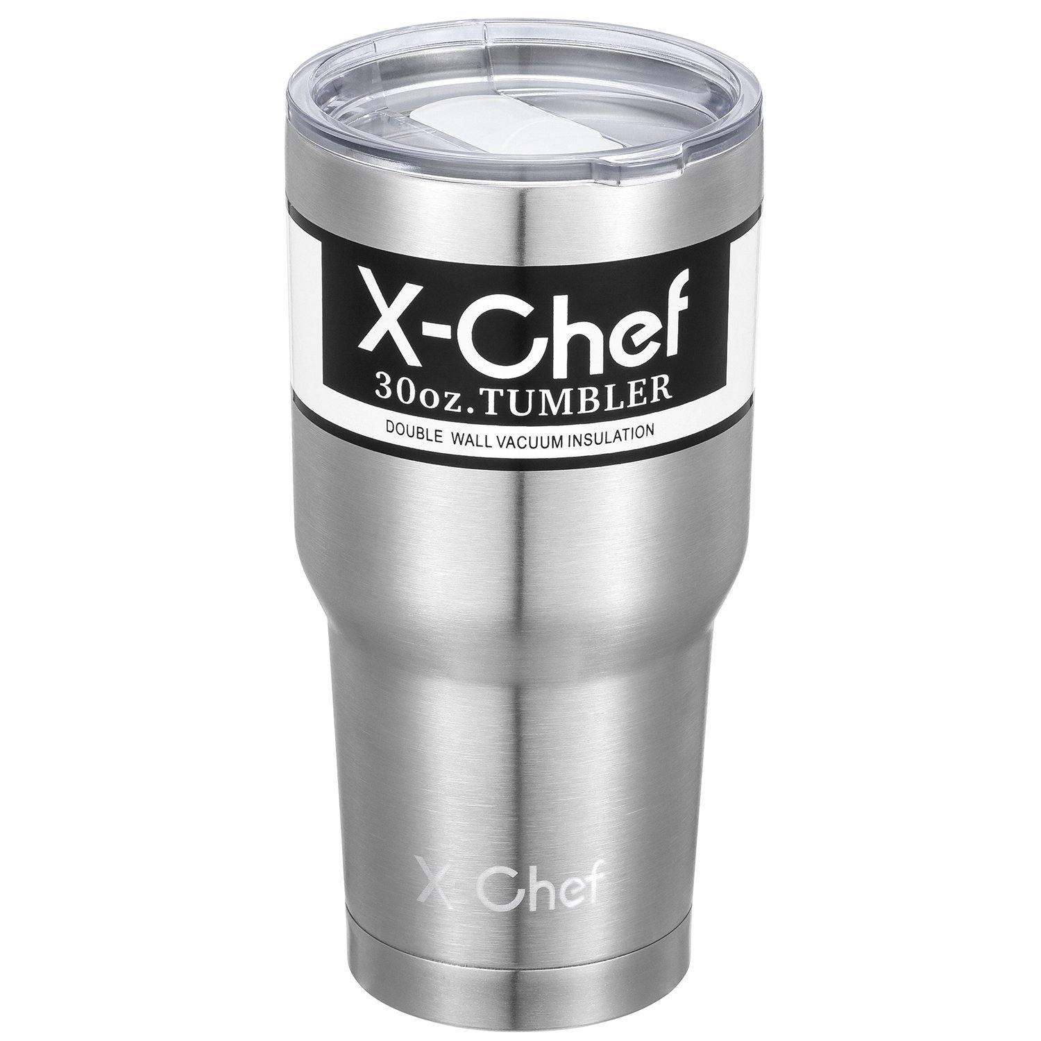 X-Chef 30oz stainless steel insulated tumbler for $8