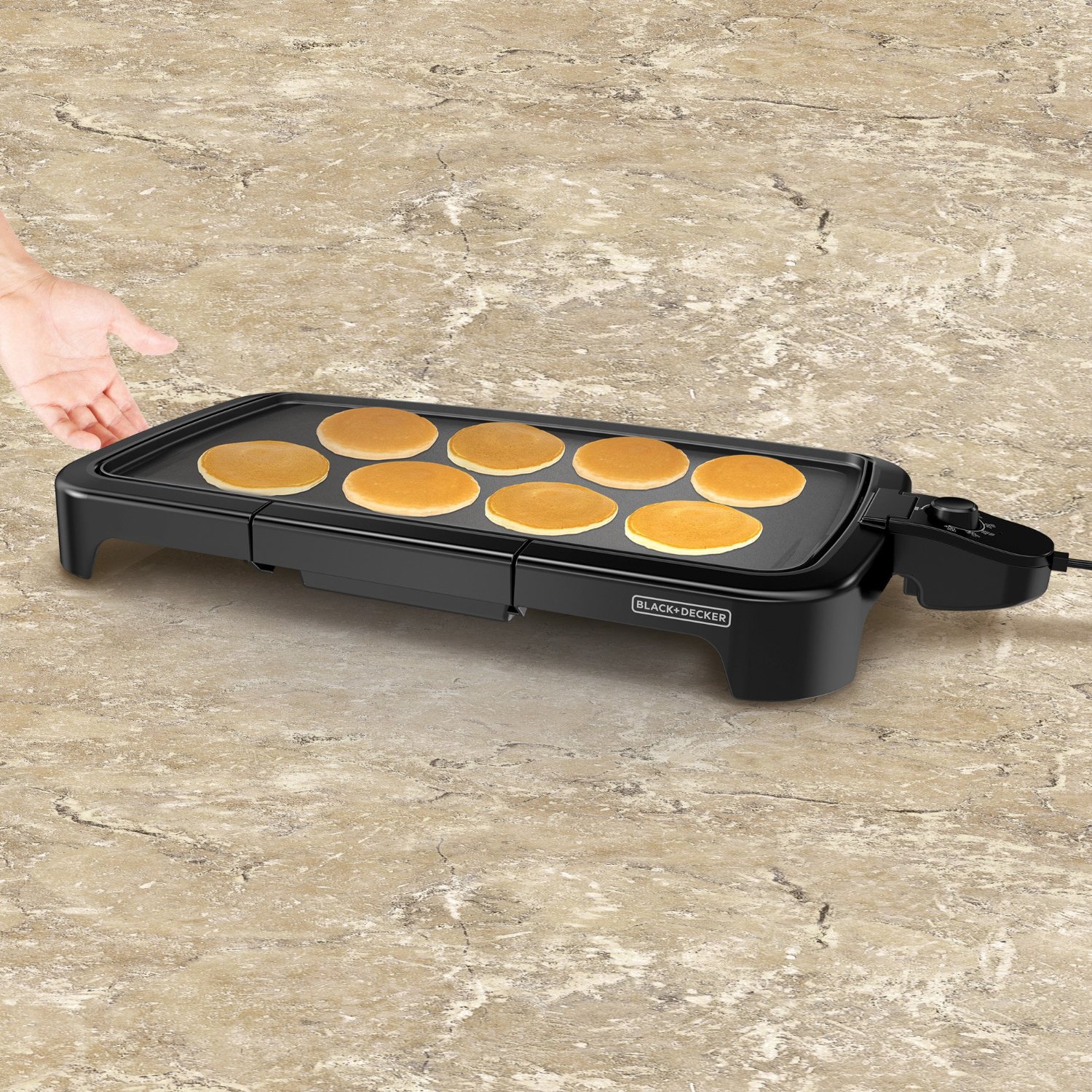 Black & Decker family-sized electric griddle for $14
