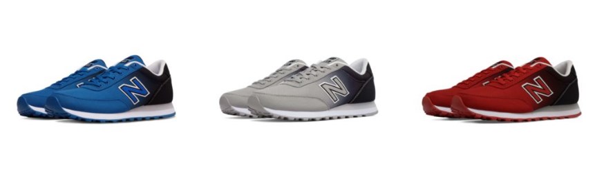 New Balance 501 athletic shoes for $39