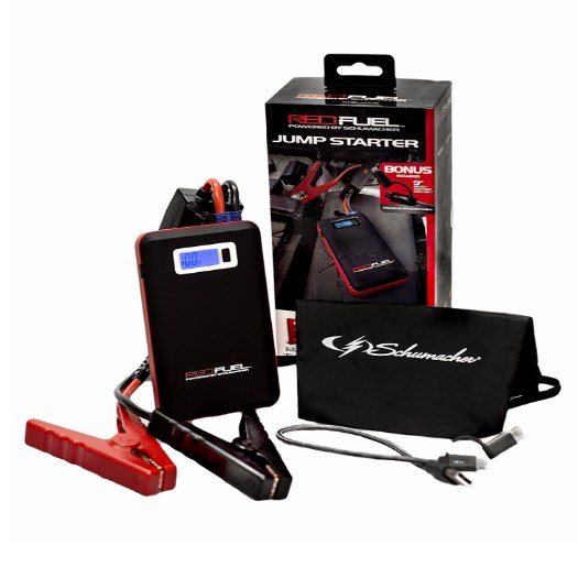 Today only: Schumacher Red Fuel lithium ion jump starter for $34
