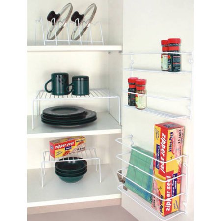 Home Basics 5-piece cabinet organizer for $9