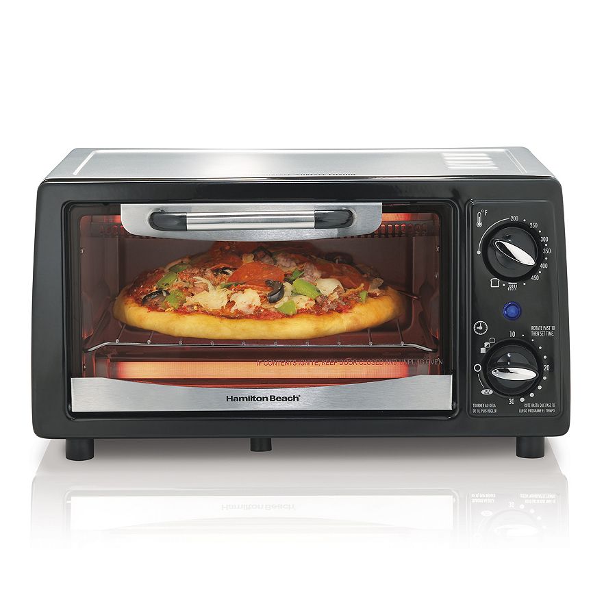 Hamilton Beach 4-slice toaster oven for $7 after rebate