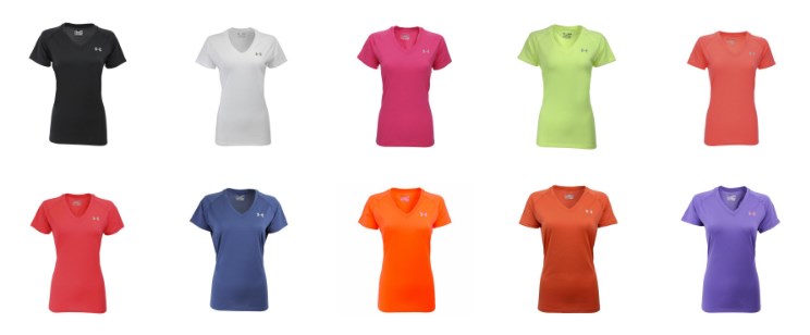 Under Armour women’s t-shirt for $15 with free shipping