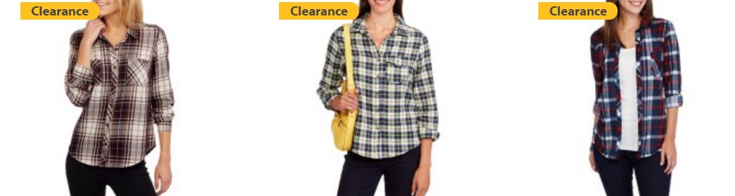 Women’s shirts for $3 at Walmart