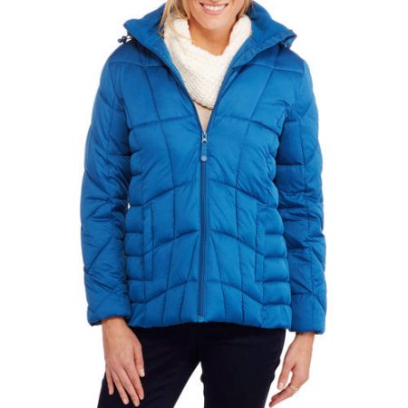Price drop! Faded Glory women’s hooded puffer jacket for $8
