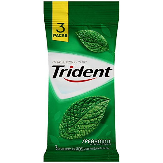 Walgreens: 3-packs of Trident, Stride or Dentyne gum for $0.79
