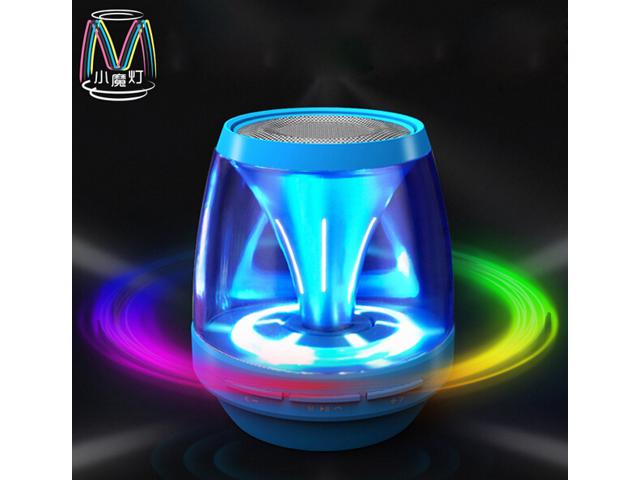 LUOM wireless Bluetooth speaker with LED lights for $11, free shipping