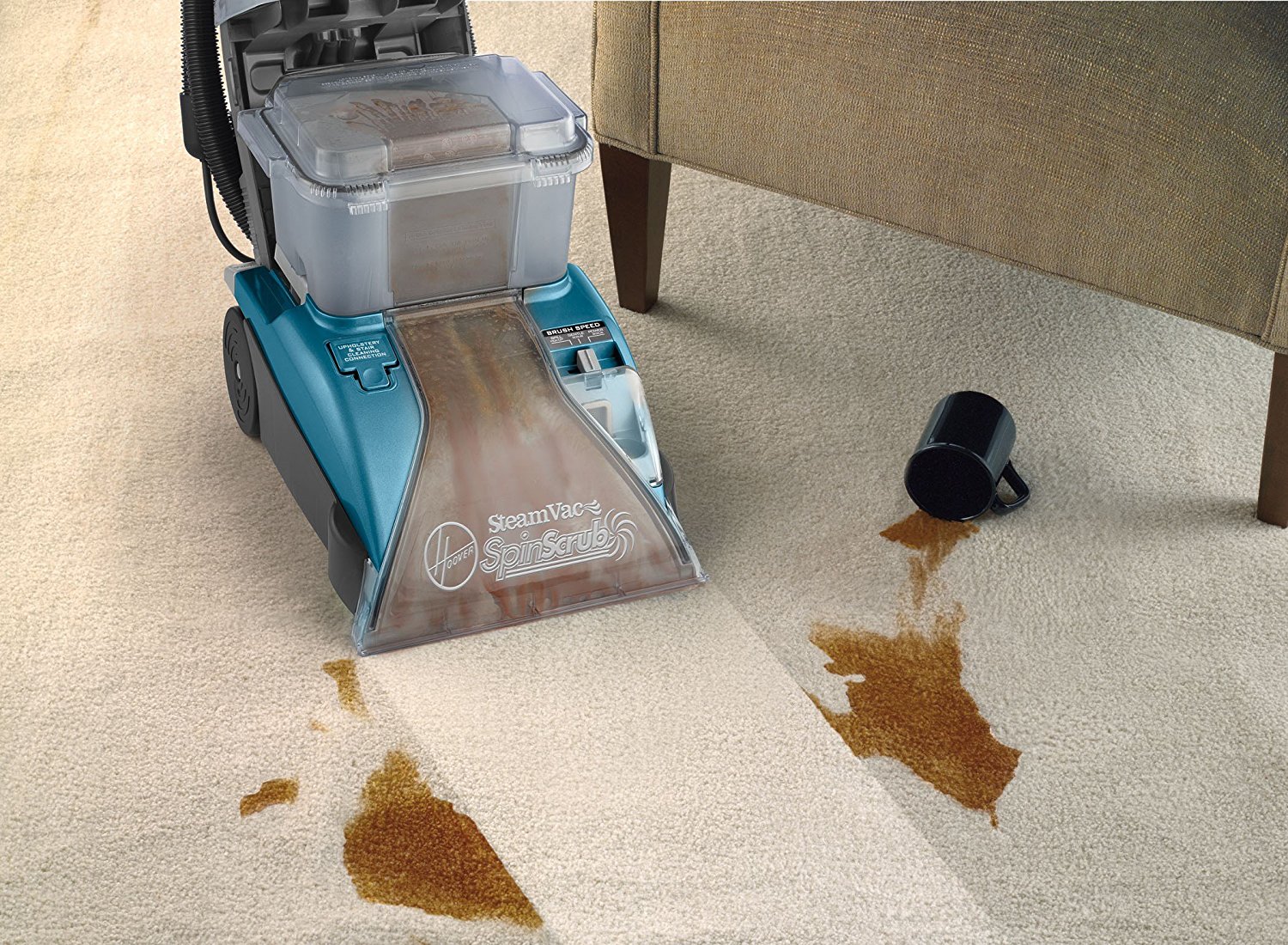 Today only: Hoover SteamVac carpet cleaner for $70