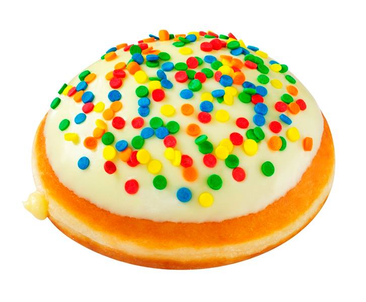 Today only: Free cake batter donut with Krispy Kreme rewards app