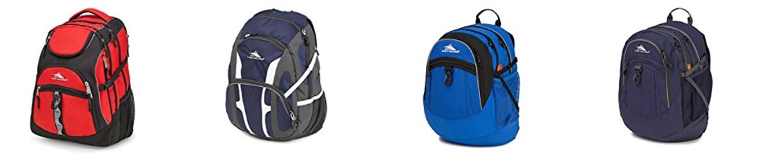 Today only: High Sierra backpacks from $20