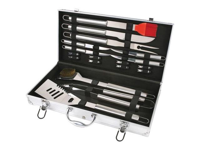 Ends soon! Chefs Basics stainless steel 18-piece barbecue set for $30, free shipping