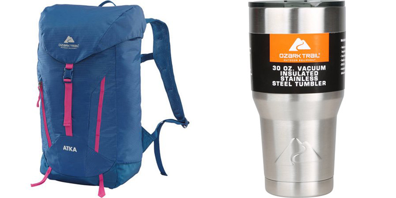 Ozark Trail bundle with Atka daypack and 30oz tumbler for $13.12