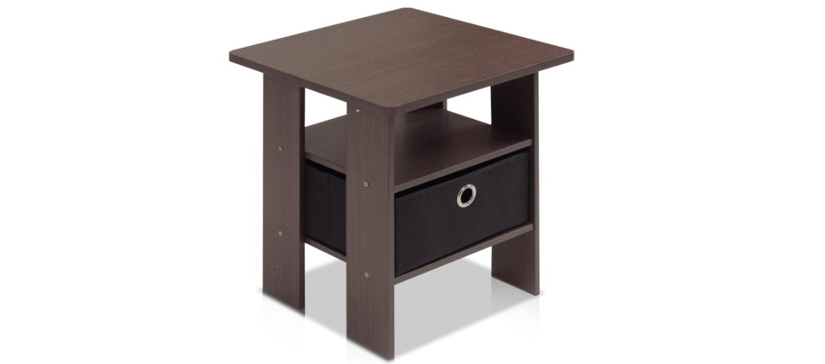 Petite end table or night stand for $9 at Walmart or Amazon