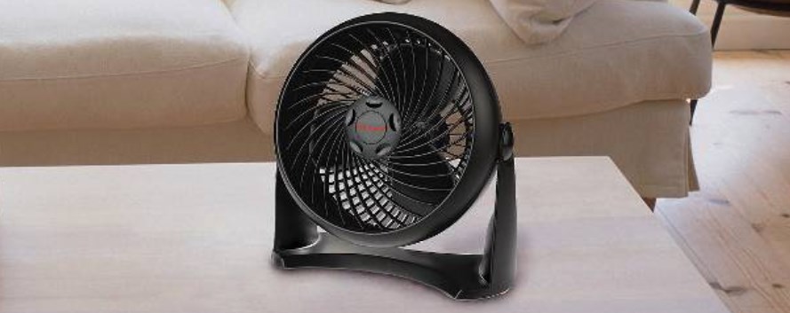 Honeywell 11″ 3-speed table air circulator fan for $10.25