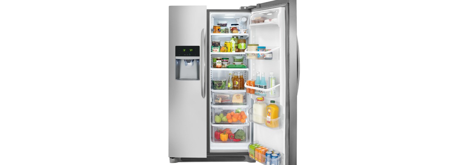 Frigidaire gallery side-by-side stainless steel refrigerator for $781 at Sears