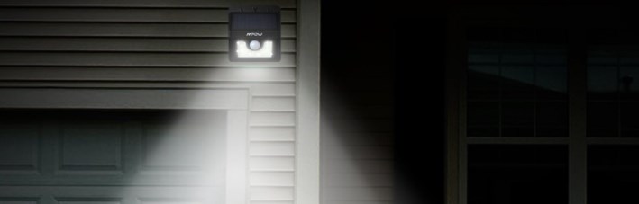 Mpow 8-LED solar powered wireless security light for $9