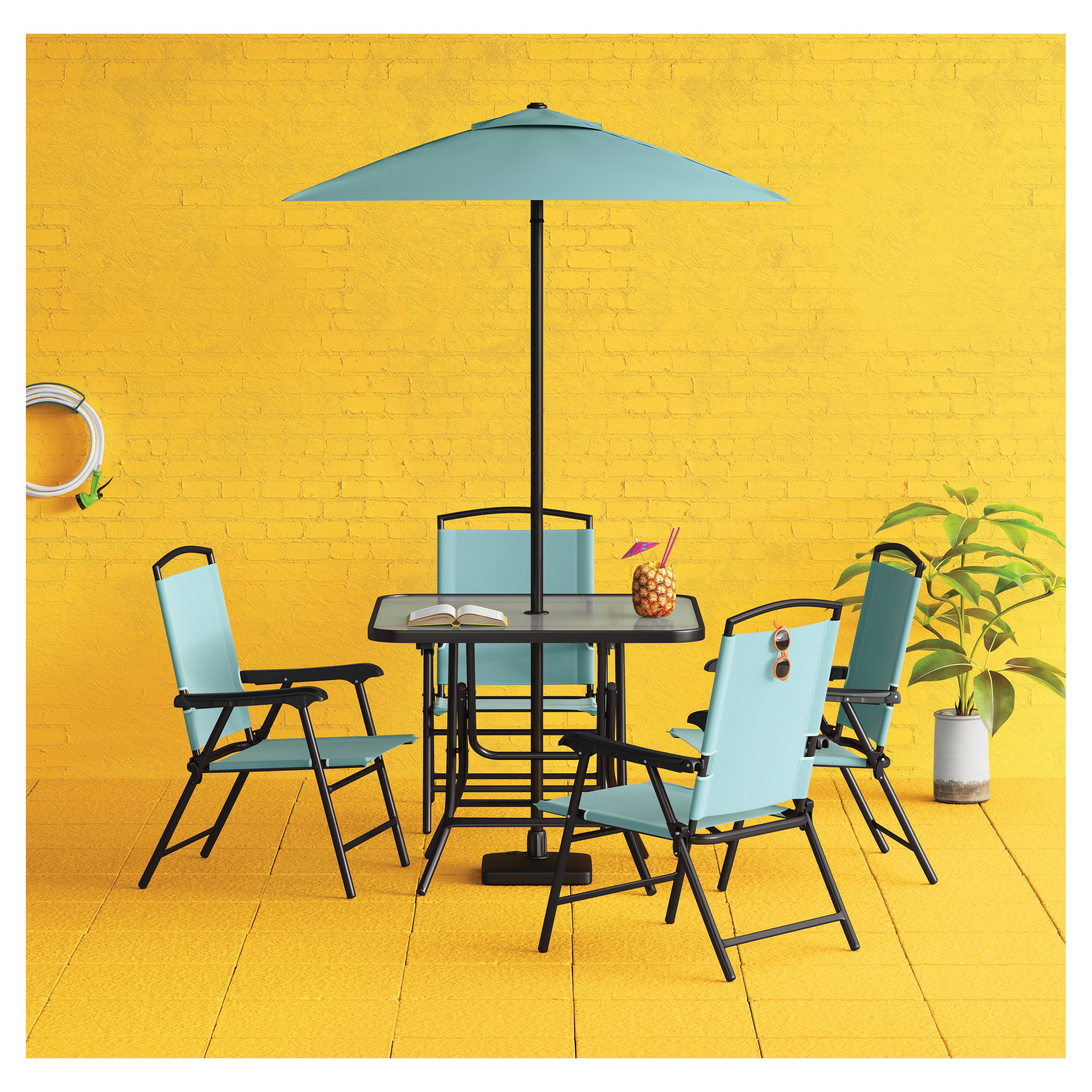 7-piece sling folding patio set for $99 at Target