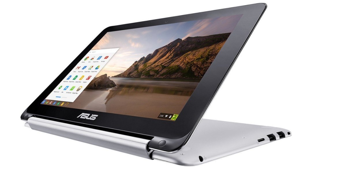 Asus Flip 2-in-1 10.1″ 16GB touchscreen Chromebook for $177