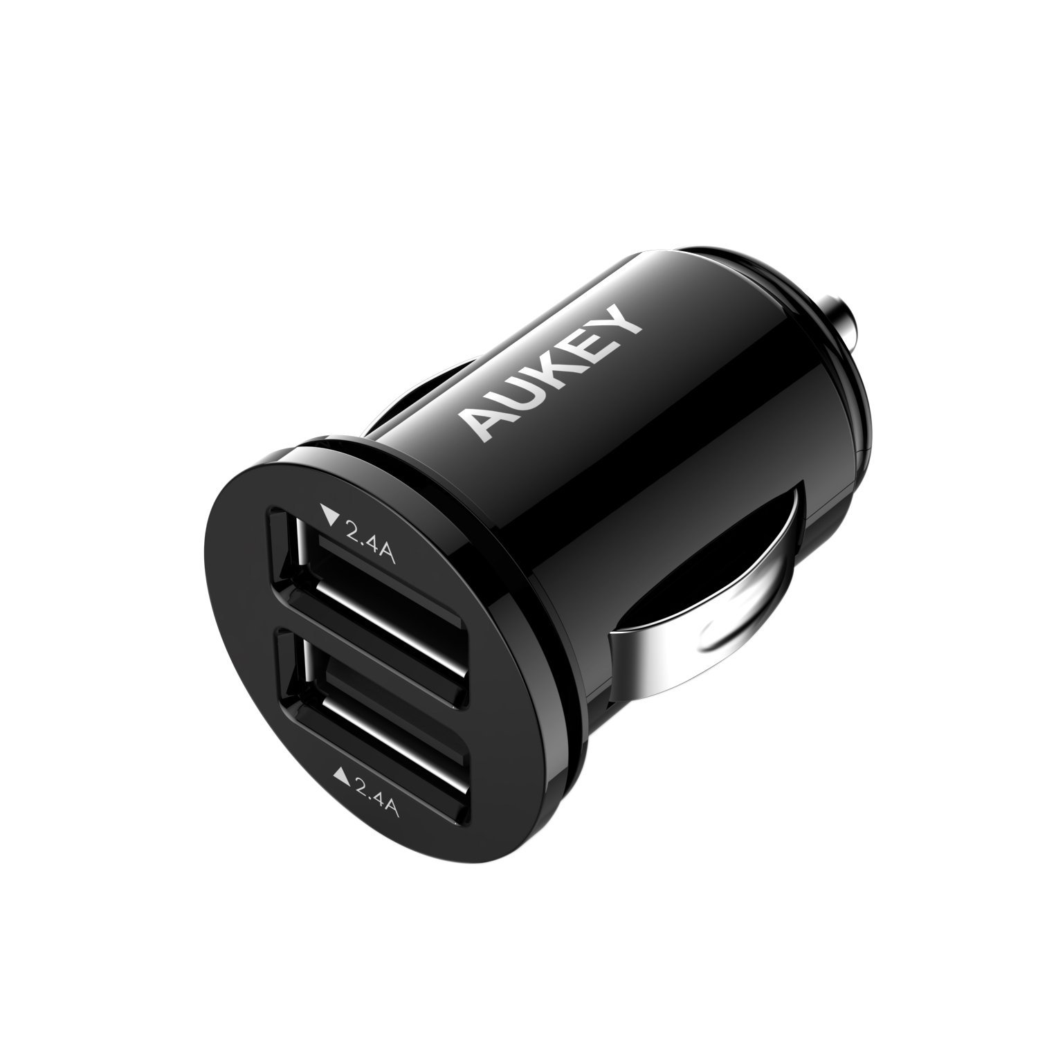 Prime Day 2017: Aukey 24W dual port car charger for $7.19