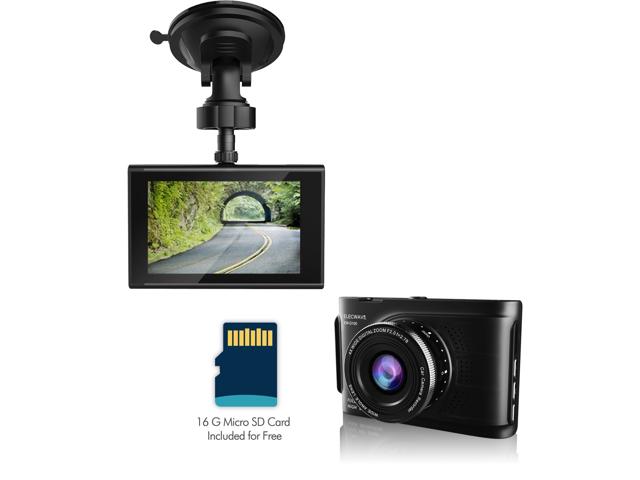 Elecwave full 1080p HD dash cam with 16GB memory card for $25, free shipping