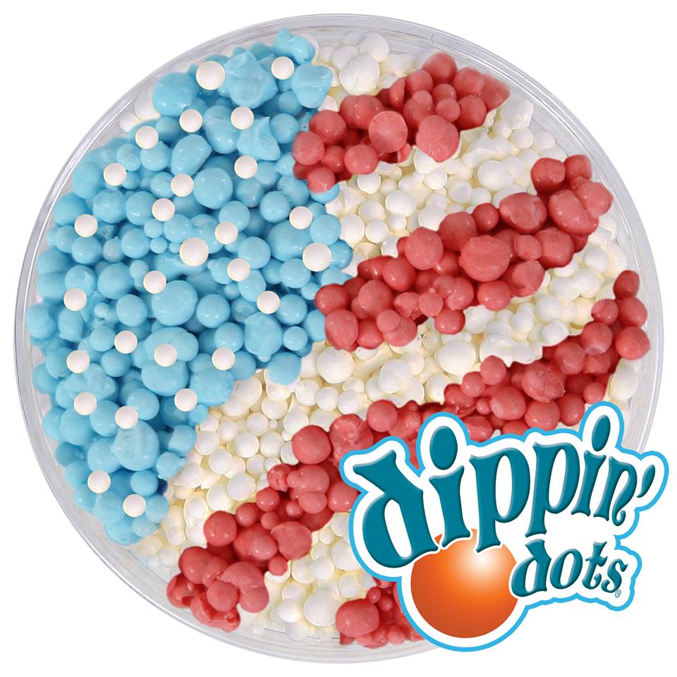 Free Dippin’ Dots ice cream today!