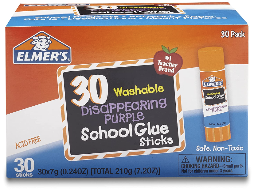 30-pack Elmer’s all-purpose glue sticks for $6